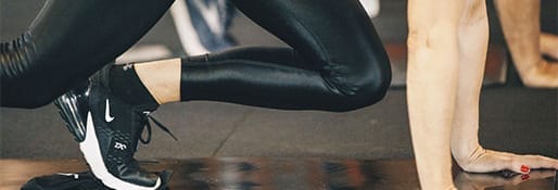 Semi-Private Training 4 woman exercising from her home